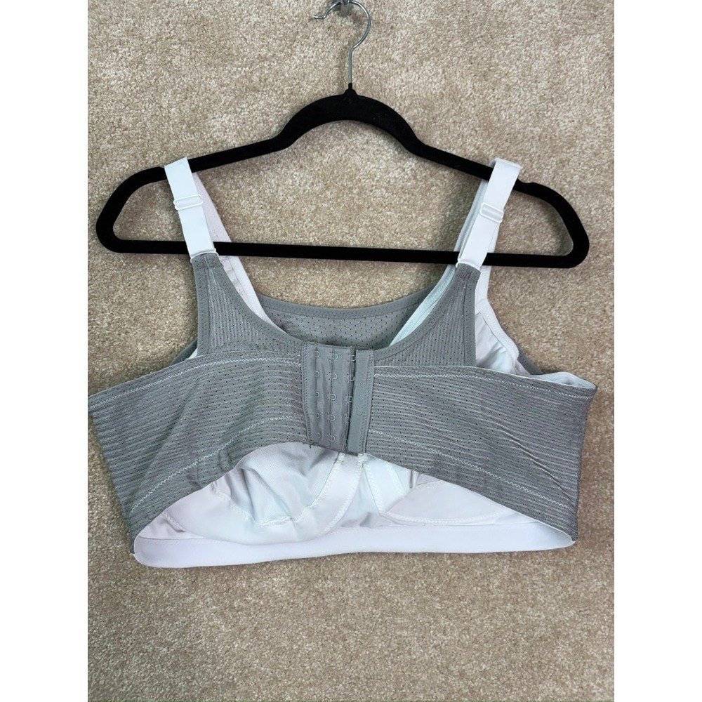 GLAMORISE Wire Free Sports Bra Women's 44F High Impact Support Plus Size - Picture 5 of 7